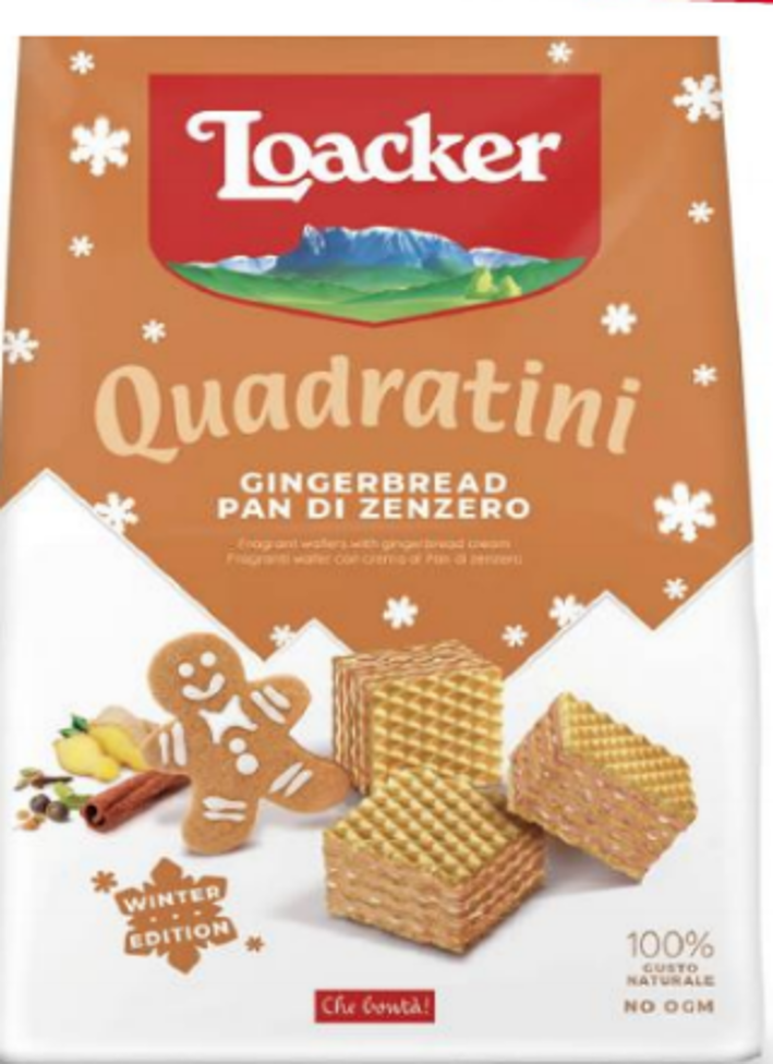 Gingerbread Quadratini - 250g