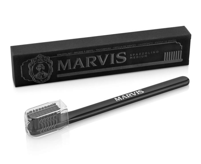 Marvis Toothbrush, Black - Medium