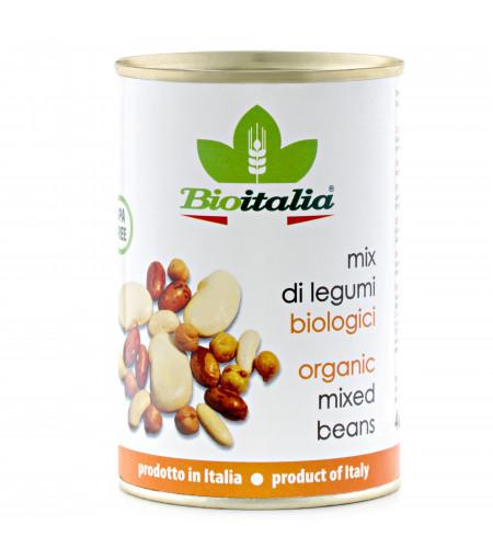 Bioitalia Canned Mixed Beans -398ml