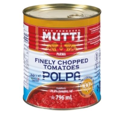 Mutti Finely Chopped Tomato Pulp  796ml