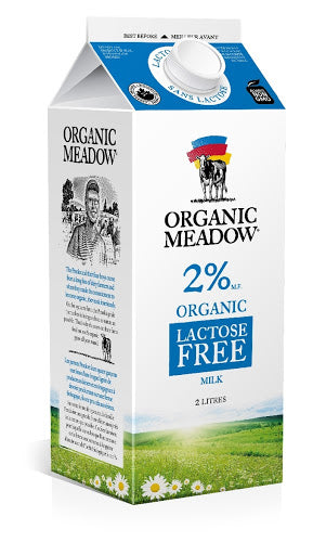 Organic Meadow 2% Lactose-Free Milk - 2L