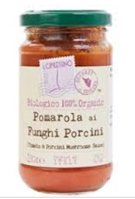 Cipressino Organic Tomato Porcini Sauce -212ml